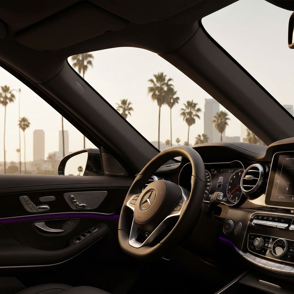 PRIME XR nano-ceramic window tint viewed from inside a luxury SUV